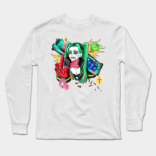 cybergirl Long Sleeve T-Shirt